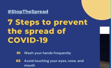 7 STEPS TO PREVENT THE SPREAD OF COVID-19