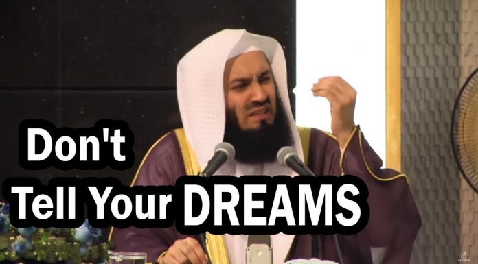 Why You Shouldn’t Tell People about Your Plans & Dreams? By Mufti Menk